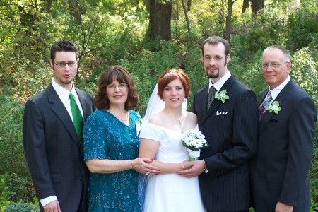 Backyard Wedding Photo