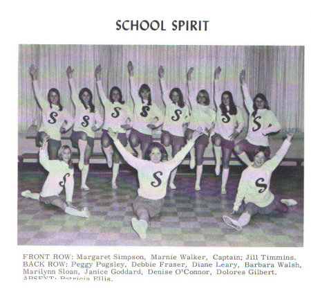 sdhs_1969 cheerleaders