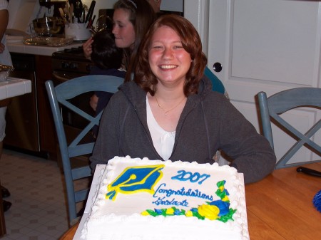 Sabrina (my eldest on her graduation day)