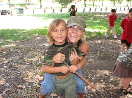 Me & Garrett @ a family reunion - Oct 07.