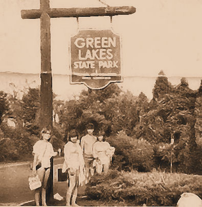 Green Lakes Original Entrance