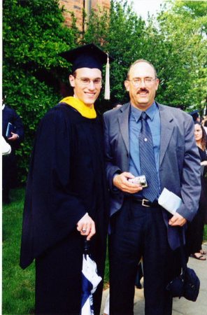 My oldest at college Graduation 2004