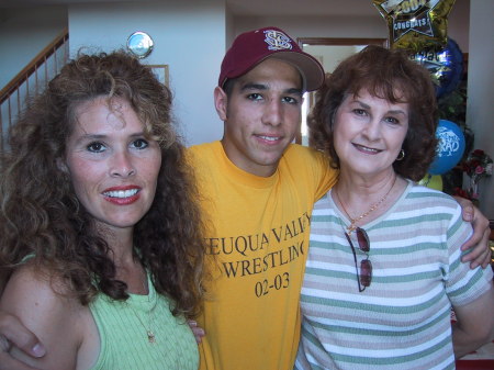 Wendy, Kyle and Mom
