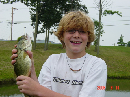 Luke fishing