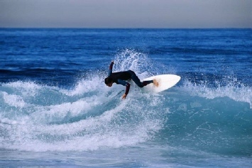 Surfing at North Shore