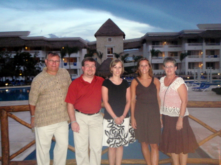 Family in Riviera Maya (Mexico)