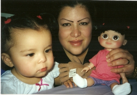 crystal and mommy 1 yrs.