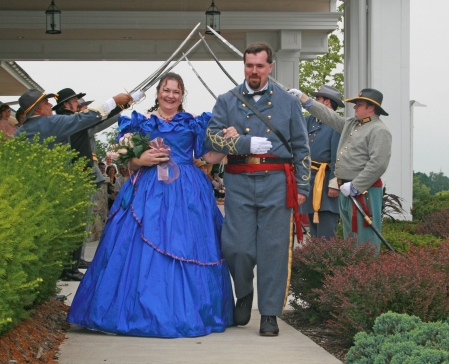 Sabers & Roses Wedding July 4