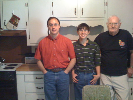 Denny, Josh and Daddy