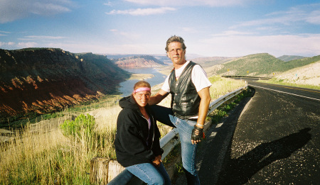 Wife & I in Wyoming