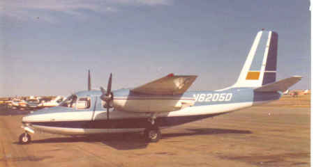 Plane I flew across the US in the70s