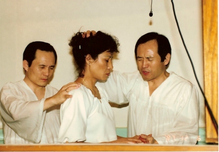my wife t.j. gets baptized,galveston 1989