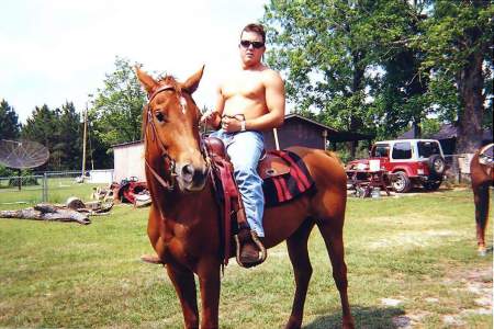 Joey on my Horse