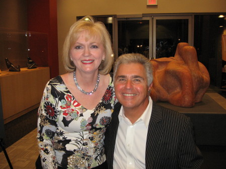 With singer and music producer, Steve Tyrell