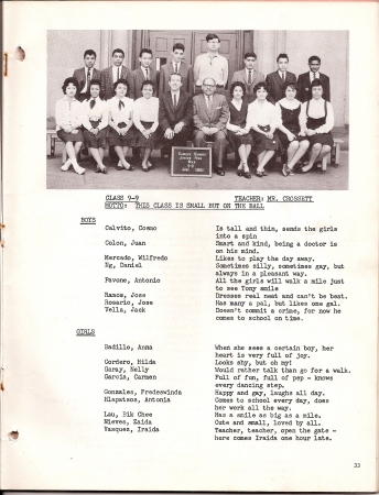 Jacquelyn Heath's album, Yearbook - Class of 1961