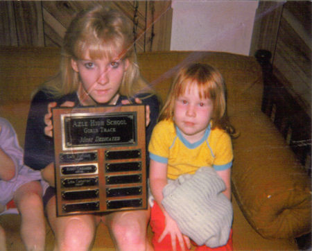 Me May 1987 w/ sis Kathy
