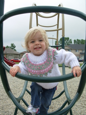 Caitlyn at the park