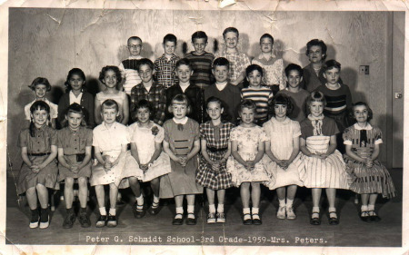 Mrs. Peter's Class 1958-59