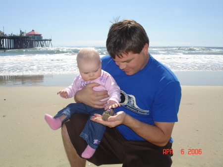 1st trip to the beach! for Hailey