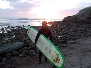mexico las gaviotas surfing