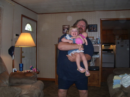 my hubby and grandaughter Ashlynn