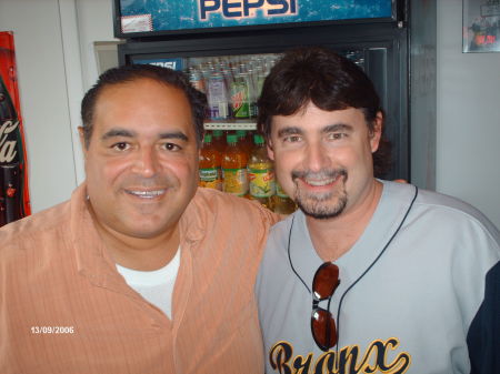 "Vito" from HBO's The Sopranos and I @ pizzeria in Danbury