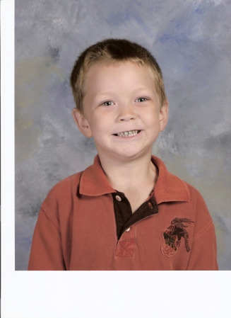 Bradley's Kindergarten Pic!