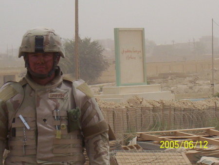 My son in Iraq