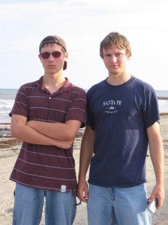 2 of my 3 sons (15 & 17)