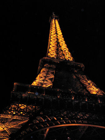 Eiffel Tower at night