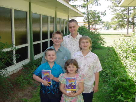 All My Grand kids: Sean, Gideon, Skylar, Brendon, & Kayla