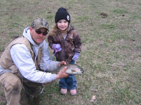 Eric and Rylea Fishing Trip 2008