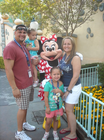 My family at Disneyland July 4th, 2008