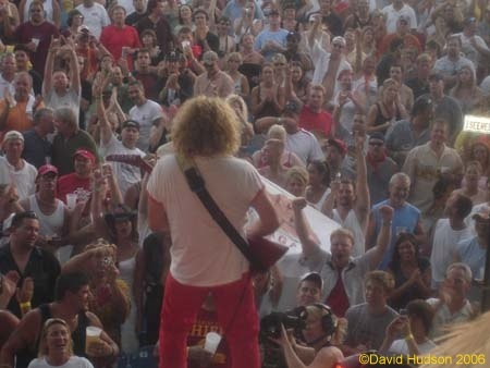 Ron and Ginger Front Row at Sammy Hagar in KC 06