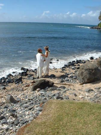 My oldest daughter Julie, on her wedding day