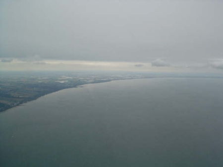 Lake Erie...Canada border