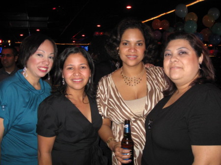 Me & the girls at my 3? surprise party