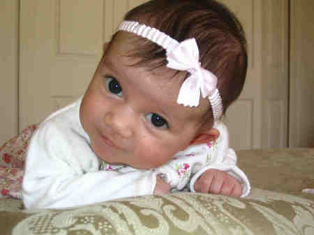 Faith Isabella -- 2 months old