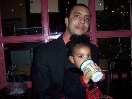 my oldest son & granddaughter 2006