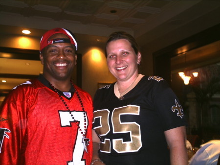 Me in New Orleans with some New Orleans Fan