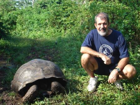 John with Resident of the Galapagos  -- March 2007