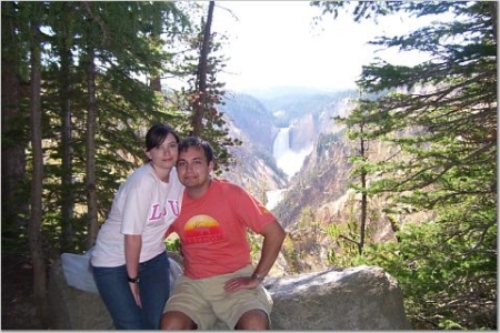 Deborah and I at Yellowstone