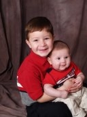 My grandsons, Daniel and Anthony