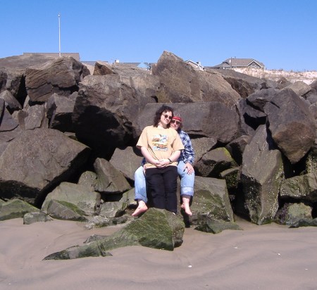 Me & Ethan, Ocean City, NJ April 2008