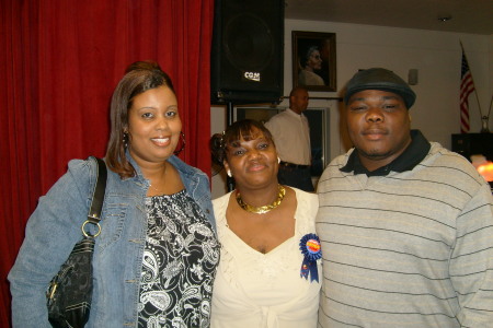 This is Adolphus Jr. and his Wife Joyce, &me