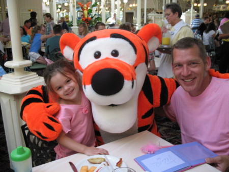 Lily, Tigger and Ken