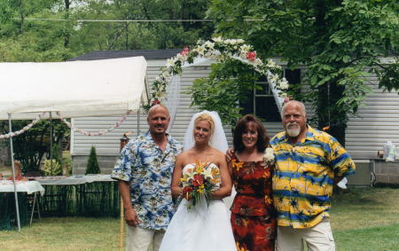 Me, My Wife Andrea and my Mom & Dad