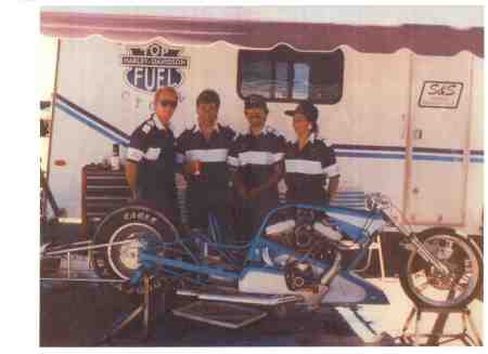 Top Fuel Harley w/ Team