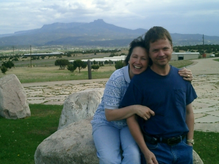 Me & Cindy At Rest Stop In Colorado
