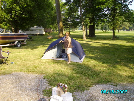 My first camping trip 2007